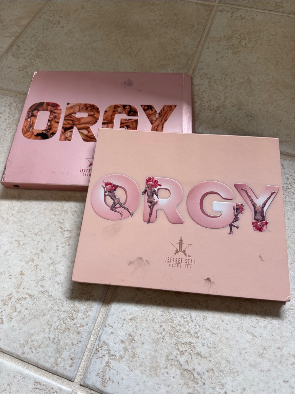 Jeffree Star Pink ORGY Decorative Eyeshadow Palette Set